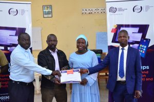 award of certificate ceremony in Lwengo